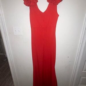Custom Red Gown